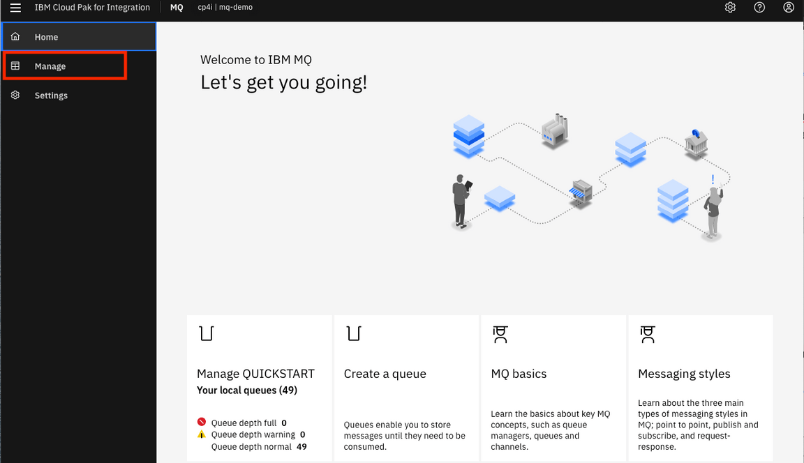 lab4 manage queue manager