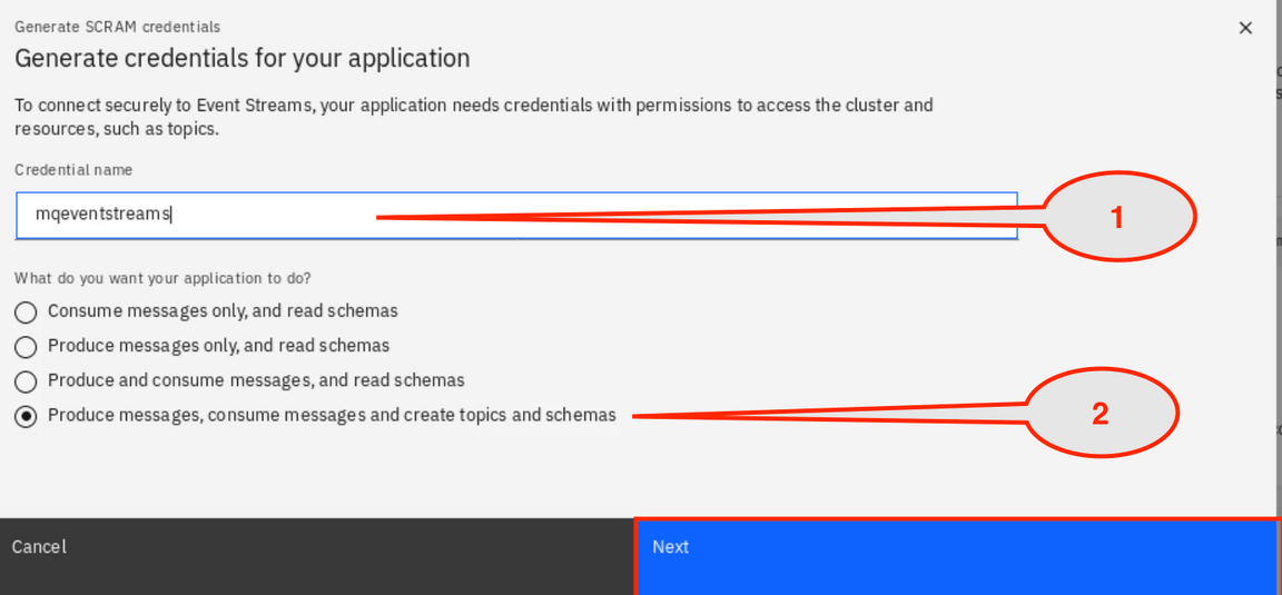 lab4 generate credentials 1