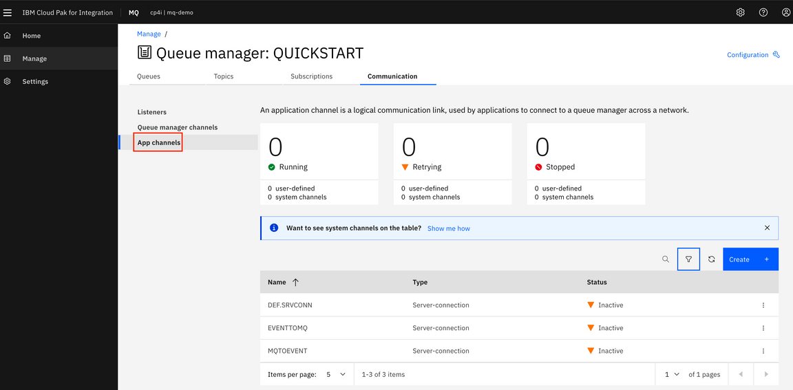 lab4 check server channels