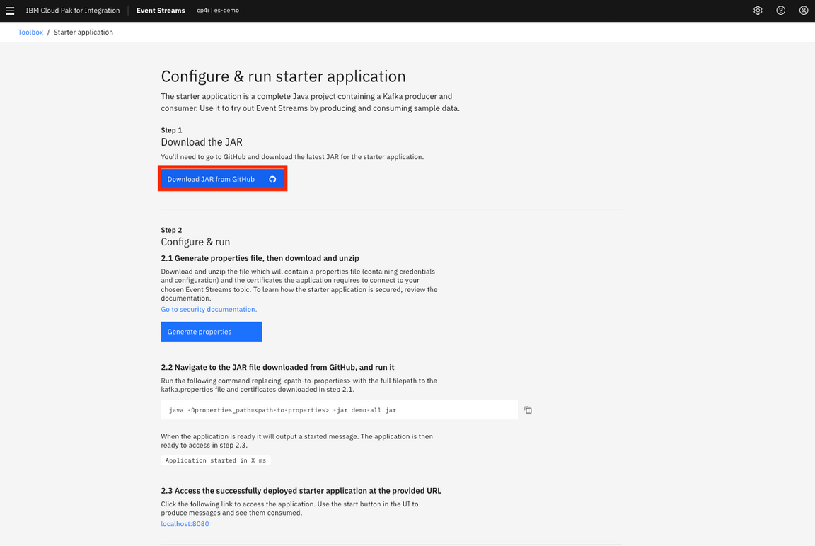 lab4 configure run starter