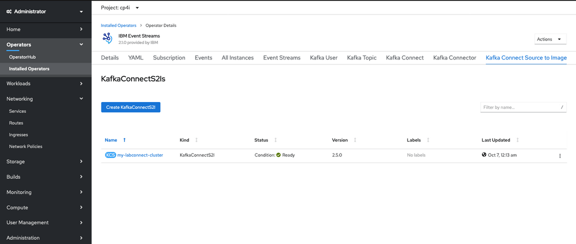 lab4 ocp operators kafkaconnectsource