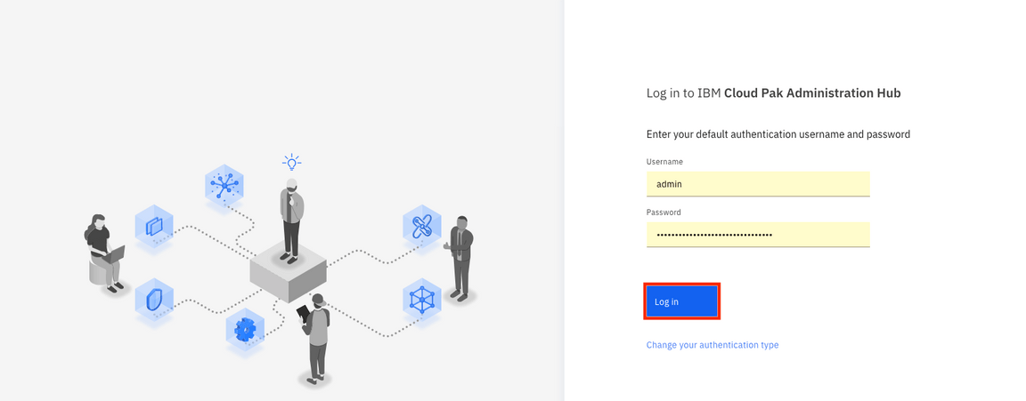 ibm cloud login cp4i