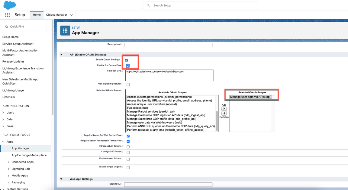 salesforce connect app2