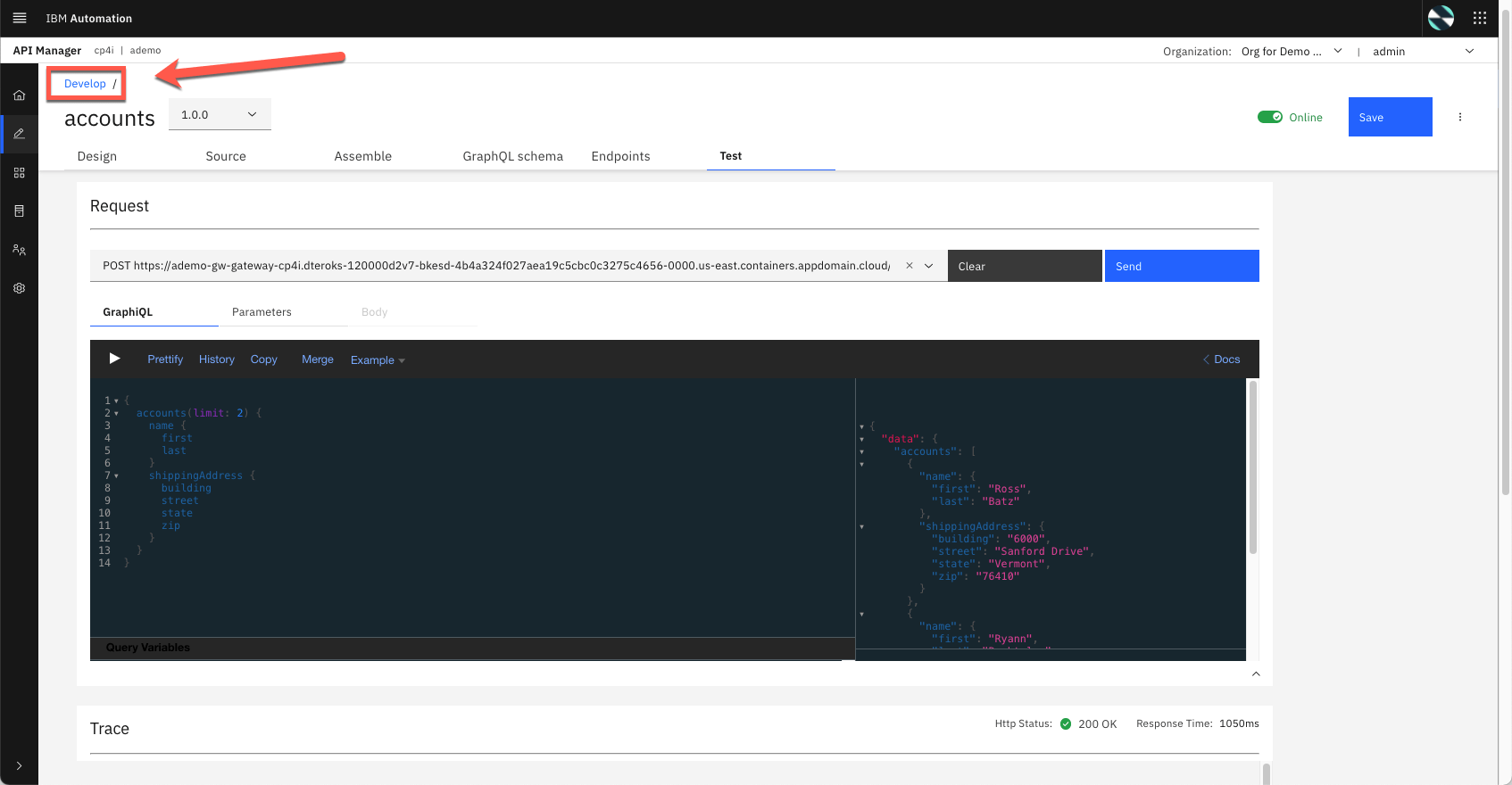 API Lifecycle Lab - Manage GraphQL API