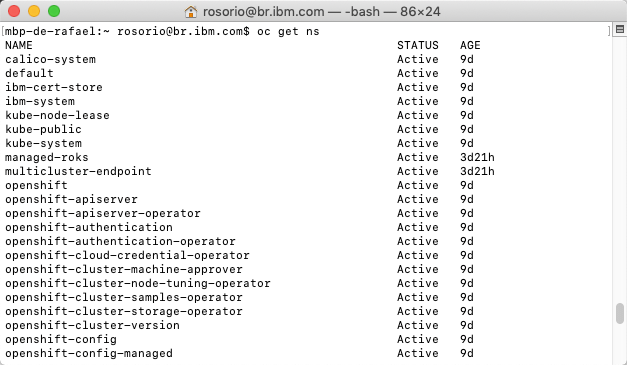 14 namespace policy image