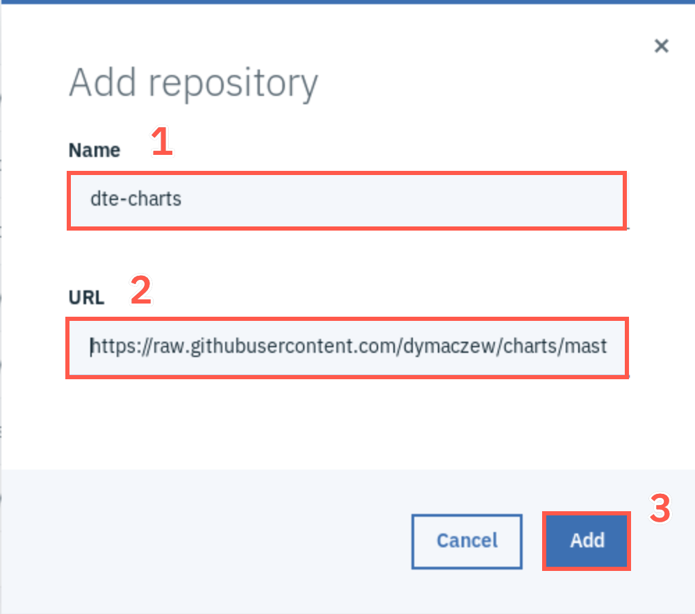 repo add dialog